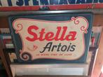 Jaren 40 metalen stella artois bord, Verzamelen, Ophalen of Verzenden
