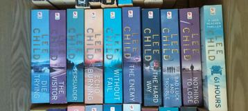 20x Jack Reacher by Lee Child beschikbaar voor biedingen