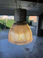 16x Fabriekslamp / industrielamp / hanglamp + 14 LED-lampen, Huis en Inrichting, Lampen | Hanglampen, Kunststof, Zo goed als nieuw