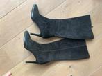 Zwarte suede laarzen, Kleding | Dames, Ophalen, Hoge laarzen, Zwart, Zo goed als nieuw