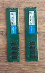RAM - Crucial 32GB DDR4 3200Mhz *NIEUW*, Computers en Software, RAM geheugen, Ophalen of Verzenden, Zo goed als nieuw, DDR4