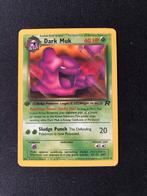 Mug foncé 1ère édition non holo Team Rocket, Enlèvement ou Envoi, Comme neuf, Cartes en vrac