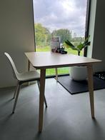 IKEA LISABO tafel + IKEA LEIFARNE 4 X stoelen, Huis en Inrichting, Ophalen, Gebruikt