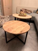 Set van salontafels, Huis en Inrichting, Ophalen, Overige materialen, Gebruikt, 50 tot 75 cm