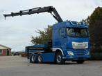 DAF XF 460 SHOW!SPECIAL!6x4! HIAB 24TM CRANE/KRAN/TREKKER/BA, Auto's, Vrachtwagens, Automaat, Achterwielaandrijving, Leder, Bedrijf