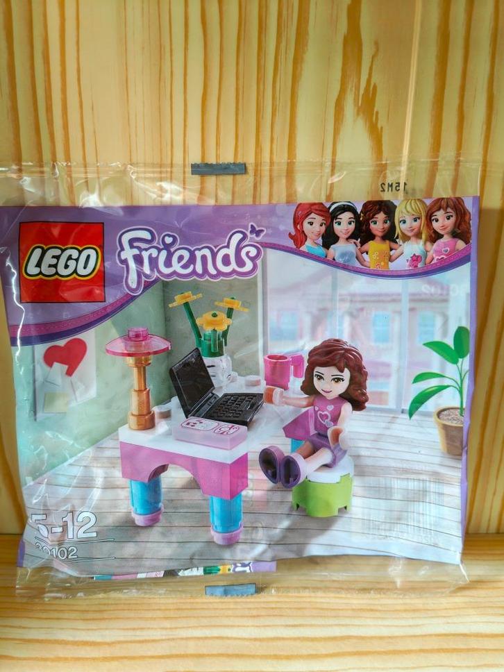 NIEUW - Lego 30102 - Friends - Olivia's desk, Kinderen en Baby's, Speelgoed | Duplo en Lego, Nieuw, Lego, Complete set, Ophalen of Verzenden