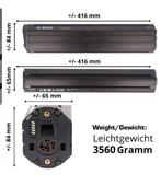 Powertube Bosch verticaal 625wh, Fietsen en Brommers, Fietsaccessoires | Fietsaccu's, Zo goed als nieuw, Ophalen