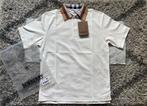 Polo Burberry blanc – taille M, neuf avece etiquette, Ophalen of Verzenden