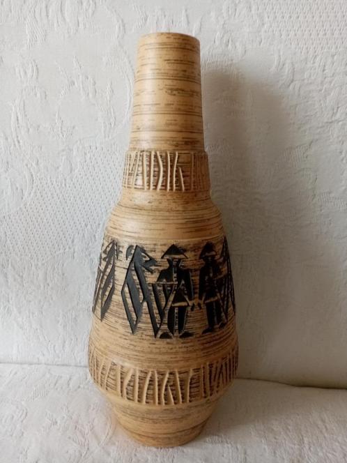 Vase Poterie Allemande Girmscheid/MCM 1960  29cm, Antiquités & Art, Antiquités | Vases, Enlèvement ou Envoi