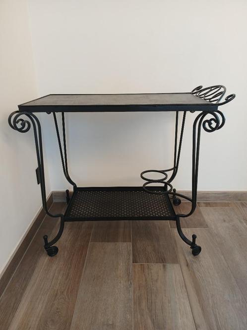 Charmant decoratief serveerrolwagentje, Huis en Inrichting, Woonaccessoires | Overige, Ophalen