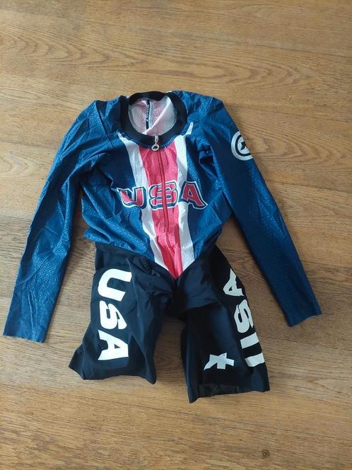 Assos Team USA Skinsuit S NIEUW, Fietsen en Brommers, Fietsaccessoires | Fietskleding, Nieuw, S, Verzenden