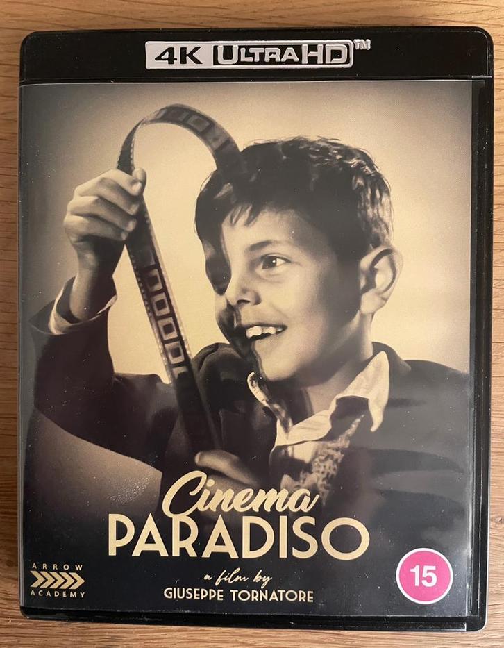 Cinema Paradiso 4K UltraHD Arrow Academy, Cd's en Dvd's, Blu-ray, Zo goed als nieuw, Ophalen