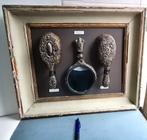 Downtown Abbey style Grooming silver brushes, Ophalen, Zilver