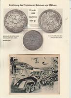 Medaille (groot) protektoraat Böhme & Mähren + foto's + post, Embleem of Badge, Landmacht, Verzenden