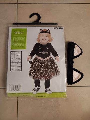 Costume chat fille 3/4 ans beschikbaar voor biedingen