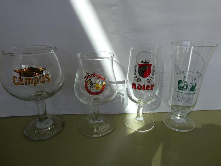 Verschillende bierglazen, Verzamelen, Glas en Drinkglazen, Nieuw, Bierglas, Ophalen of Verzenden