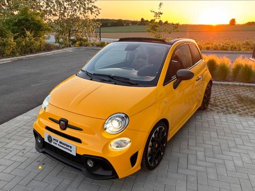 ABARTH 595C Competizione, Auto's, Abarth, Particulier, 500C, Elektrisch, Euro 6, Cabriolet, Automaat, Overige kleuren, Bruin, Alcantara
