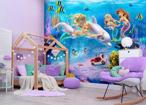 Zeemeermin Poster Behang - Walltastic - Gratis Verzending, Kinderen en Baby's, Kinderkamer | Inrichting en Decoratie, Nieuw, Wanddecoratie