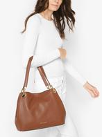 MICHAEL KORS Handtas RAVEN Leder € 485, Enlèvement ou Envoi, Comme neuf, Brun, Sac à main