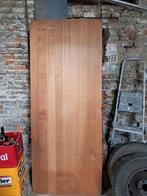 Massief eikenhouten tafelblad. 2x81x4.5 cm, Doe-het-zelf en Bouw, Hout en Planken, Ophalen, Gebruikt, Eiken
