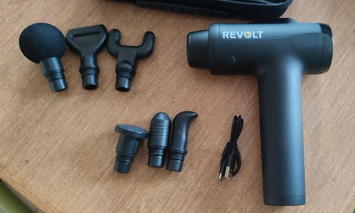 Professioneel massageapparaat, draagbaar, 6 accessoiresr, Elektronische apparatuur, Persoonlijke Verzorgingsapparatuur, Nieuw