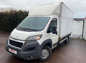Peugeot boxer 130000km meubelbak, Auto's, Bestelwagens en Lichte vracht, Euro 6, Wit, Diesel, 2 deurs