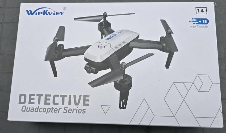 Wipkviey T6 drone avec camera HD 1080P, Audio, Tv en Foto, Drones, Gebruikt, Drone met camera, Ophalen