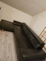 Fauteuil en cuir noir, Enlèvement, Cuir