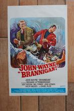 filmaffiche John Wayne Brannigan 1975 filmposter, Verzamelen, Rechthoekig Staand, Ophalen of Verzenden, Zo goed als nieuw, A1 t/m A3