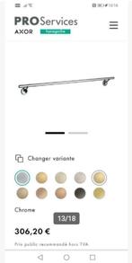 Hansgrohe Axor Starck handdoekhouder 80cm chroom, Ophalen, Nieuw, Overige kleuren, Handdoekenrek