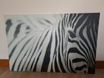 Canvas zebra, Huis en Inrichting, Ophalen, Zo goed als nieuw
