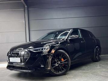 Audi e-tron 55 Quattro 95 kWh / S Line / Full Black / beschikbaar voor biedingen