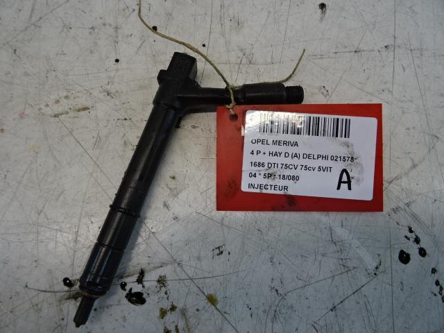 INJECTEUR Opel Meriva (01-2003/05-2010) (TJBB01901D), Autos : Pièces & Accessoires, Systèmes à carburant, Opel, Utilisé