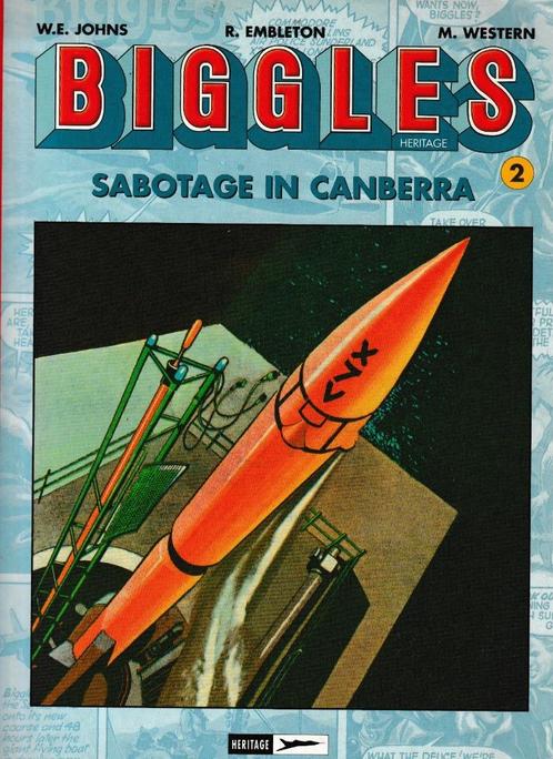 Strip Biggles Heritage nr. 2 - Sabotage in Carberra., Boeken, Stripverhalen, Ophalen of Verzenden