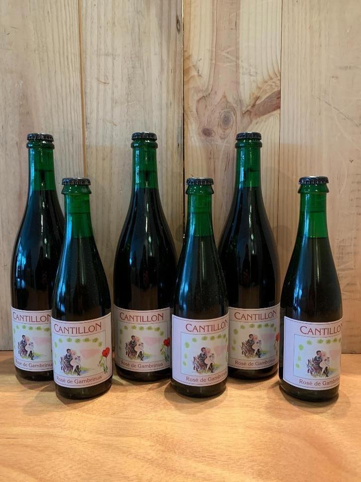7) 2018 Cantillon Rose de Gambrinus, Verzamelen, Biermerken, Nieuw, Flesje(s), Overige merken, Ophalen of Verzenden