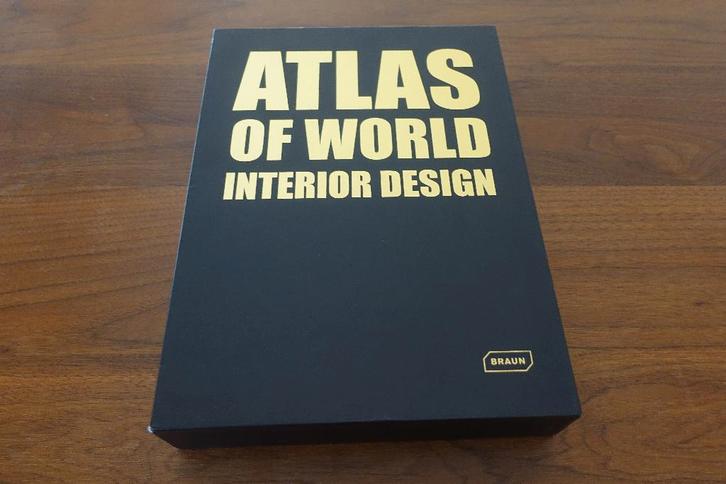 Atlas of world interior design, Boeken, Kunst en Cultuur | Architectuur, Zo goed als nieuw, Architectuur algemeen, Ophalen of Verzenden