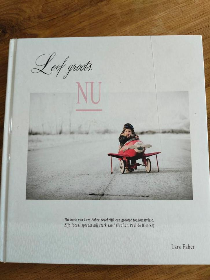 Lars Faber - Leef groots, Boeken, Esoterie en Spiritualiteit, Ophalen of Verzenden