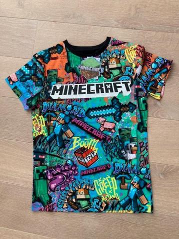 Gloednieuw T-shirt Minecraft van het merk Next 134 cm beschikbaar voor biedingen