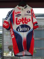 Retro wielertrui Lotto - Domo, Fietsen en Brommers, Bovenkleding, Dames, Zo goed als nieuw, L