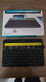 Logitech Bluetooth Multi-Device Keyboard K480, Logitech, Azerty, Ophalen of Verzenden, Zo goed als nieuw