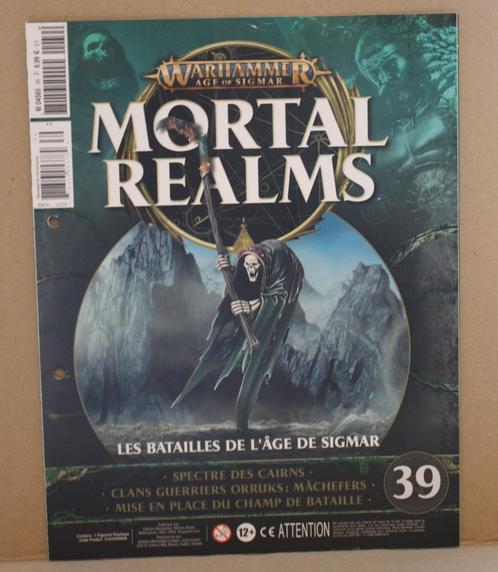 Warhammer Mortal Realms N39 Hachette, Hobby & Loisirs créatifs, Wargaming, Neuf, Warhammer, Envoi