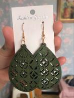 Boucles d'oreilles vertes, Bijoux, Sacs & Beauté, Boucles d'oreilles, Vert, Enlèvement ou Envoi, Neuf