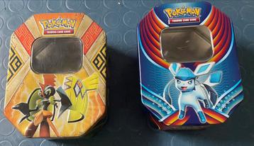 2 lege Pokémon tins – Glaceon & Tapu Koko beschikbaar voor biedingen