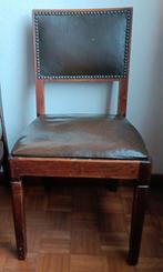Solide art deco stoel, jaren '30, Ophalen
