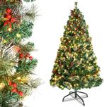 Kerstboom 210cm 986 Takken 460 Vaste LED's 8 Funkties. Nieuw, Envoi, Neuf