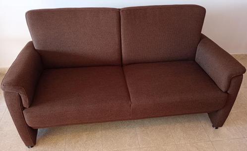 Stoffen zetel + fauteuil, goede staat (merk FM Munzer), Huis en Inrichting, Zetels | Zetels, Gebruikt, Rechte bank, Tweepersoons