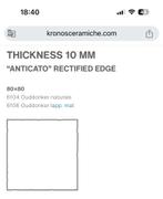 Kronos Blautech Ouddonker naturale 6104 - 80 x 80 cm/10mm, Doe-het-zelf en Bouw, Tegels, Ophalen