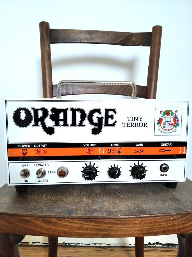 Orange Tiny Terror - amp head, Muziek en Instrumenten, Versterkers | Bas en Gitaar, Gebruikt, Gitaar, Minder dan 50 watt, Ophalen