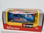 Fiat Tipo Rally - Burago 1/43, Hobby en Vrije tijd, Modelauto's | 1:43, Verzenden, Zo goed als nieuw, Auto, Overige merken