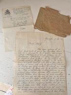 Oude brieven 1952, Postzegels en Munten, Brieven en Enveloppen | België, Ophalen of Verzenden